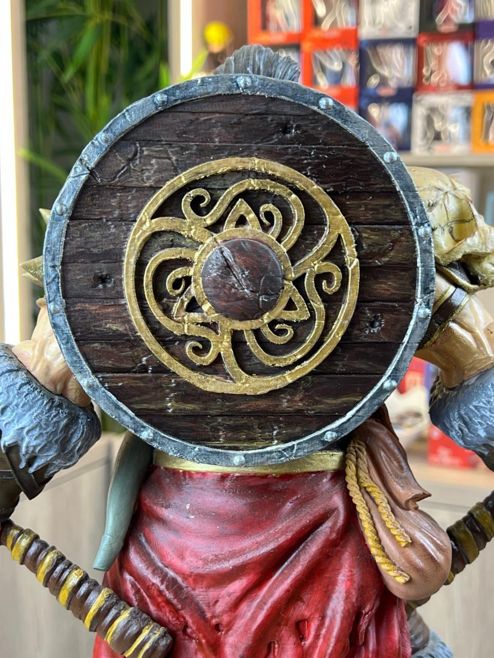Dual-Axe Berserker Collectible Figure - Image 4