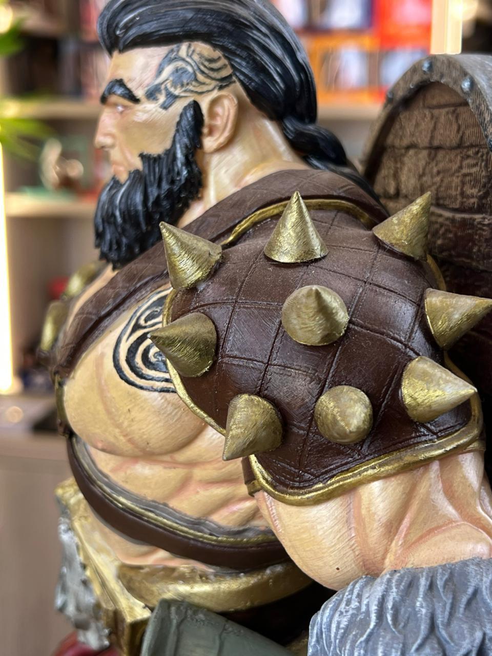 Dual-Axe Berserker Collectible Figure - Image 2
