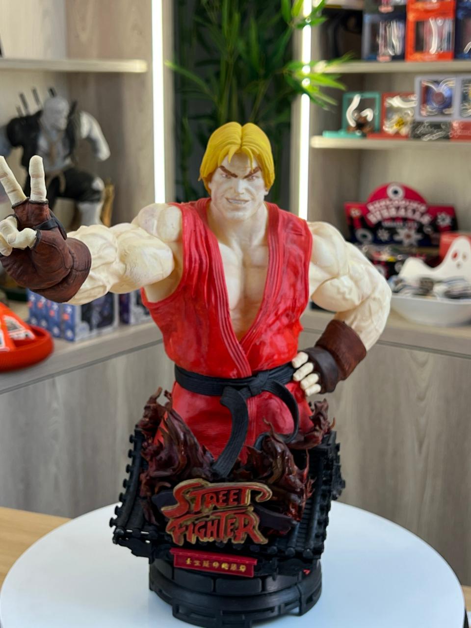 Ken Masters Street Fighter Display Bust