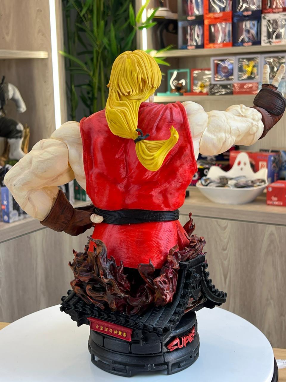 Ken Masters Street Fighter Display Bust - Image 4