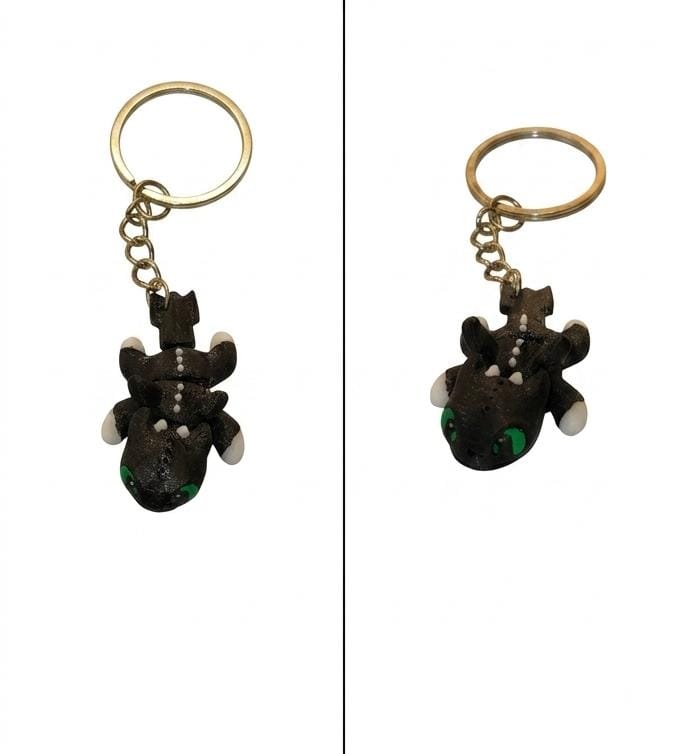 How To Train Your Dragon Night Fury Keychain