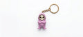Skull in Pink Hoodie Keychain