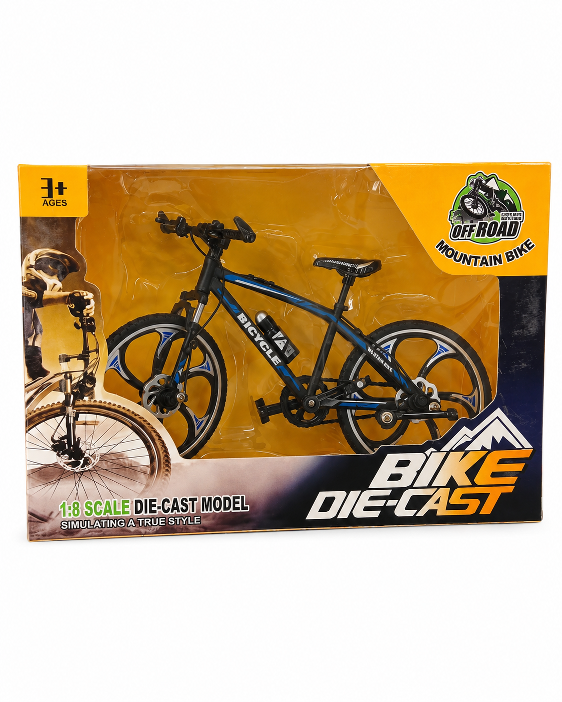 Miniature Off-Road Mountain Bike Die-Cast Model