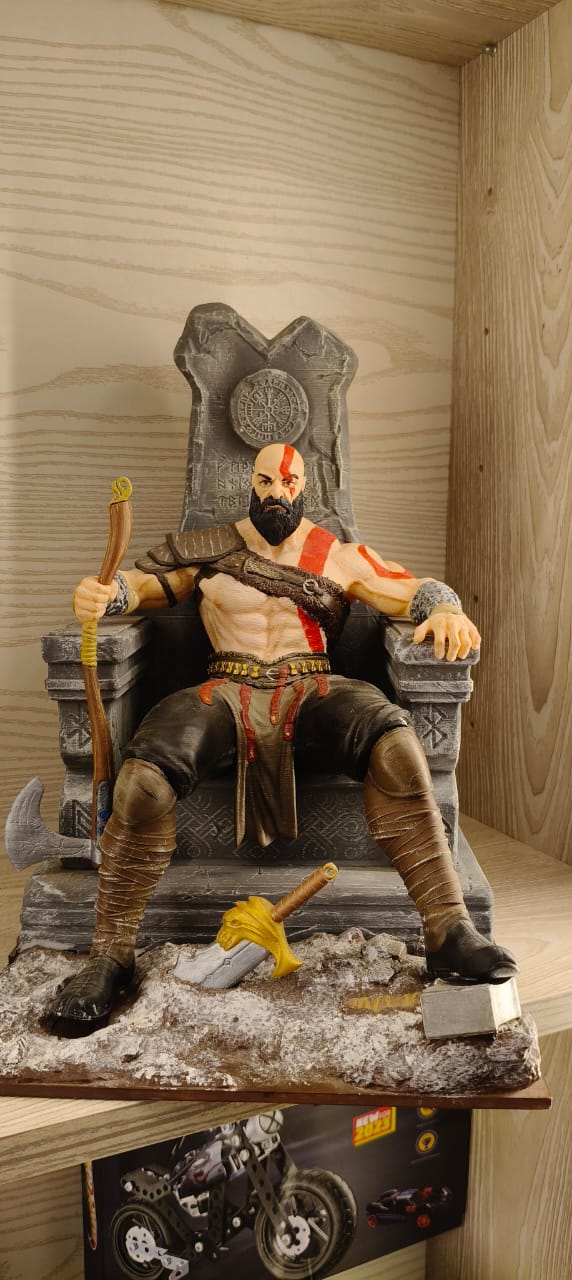 Kratos: Throne of the Nine Realms-3D