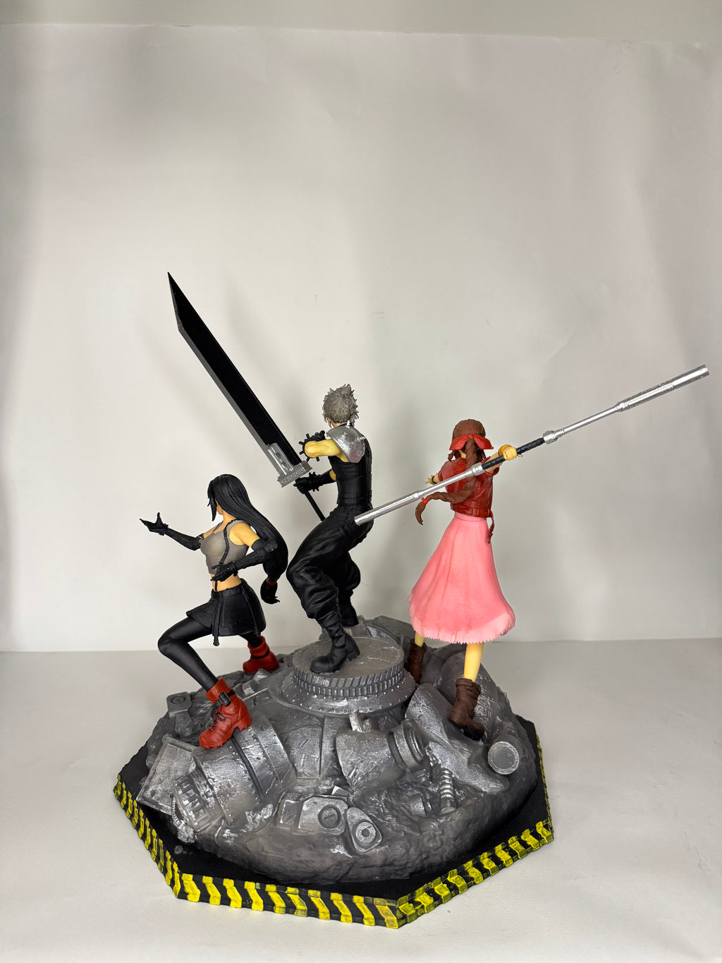 Cloud, Tifa & Aerith: The Defiance of Midgar-3D