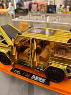 Chrome Gold Brabus 800 G-Wagon Model - Image 3