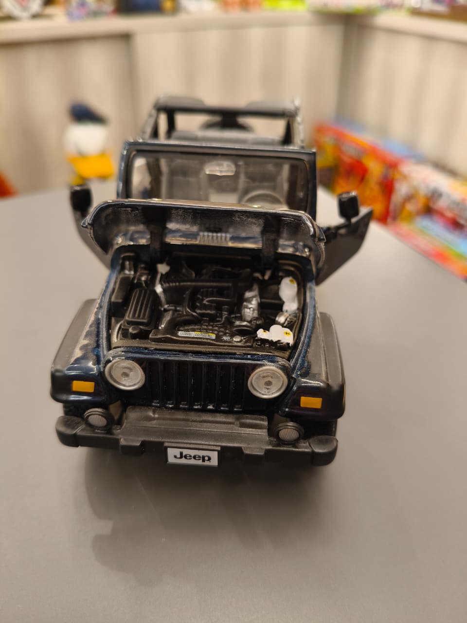Dark Blue Jeep Wrangler Rubicon Convertible - Image 3
