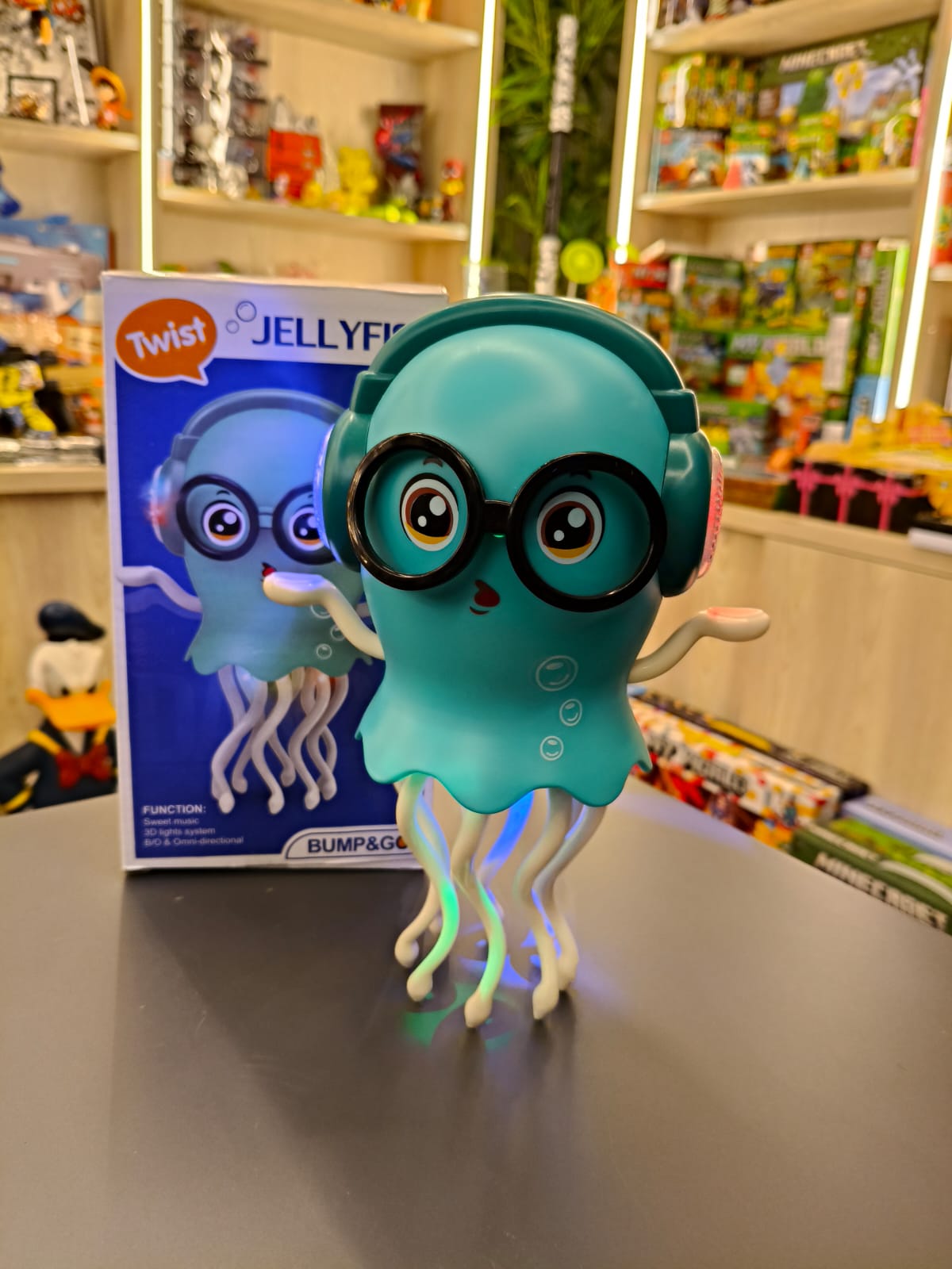 Twist Jellyfish  Turquoise - Image 3
