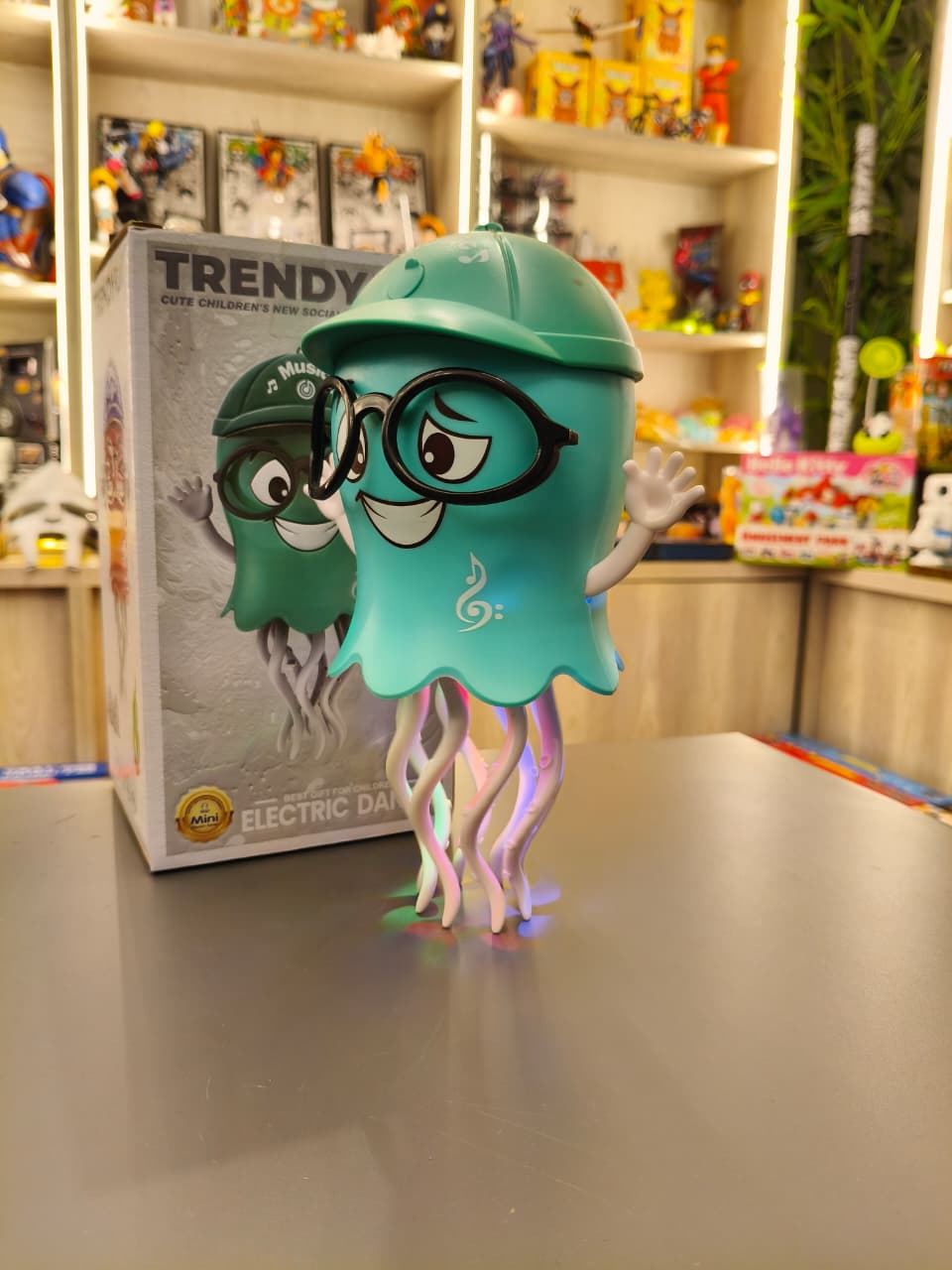 TRENDY PLAY Electric Dance Jellyfish Turquoise - Image 3