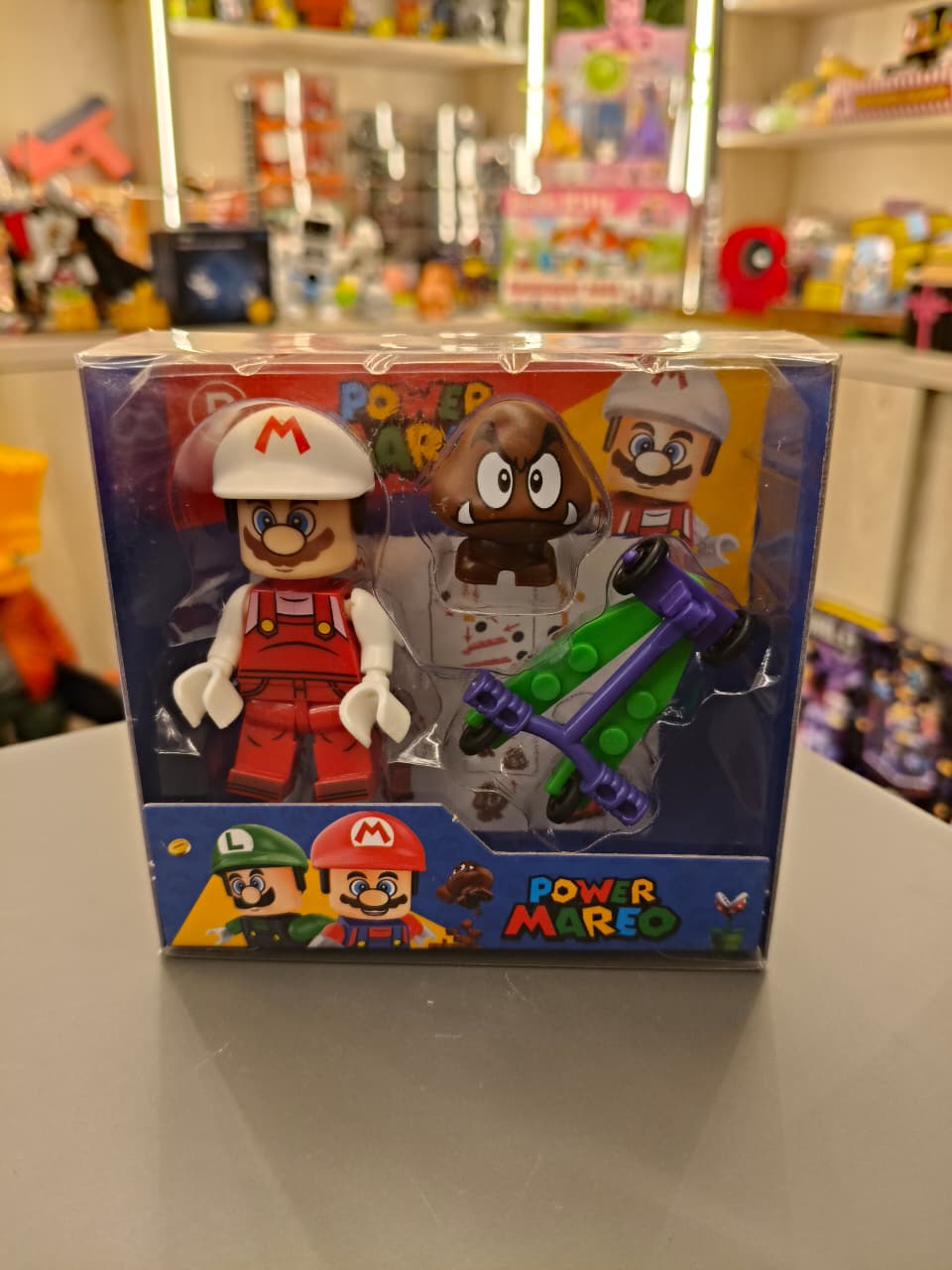 Power Mario  White