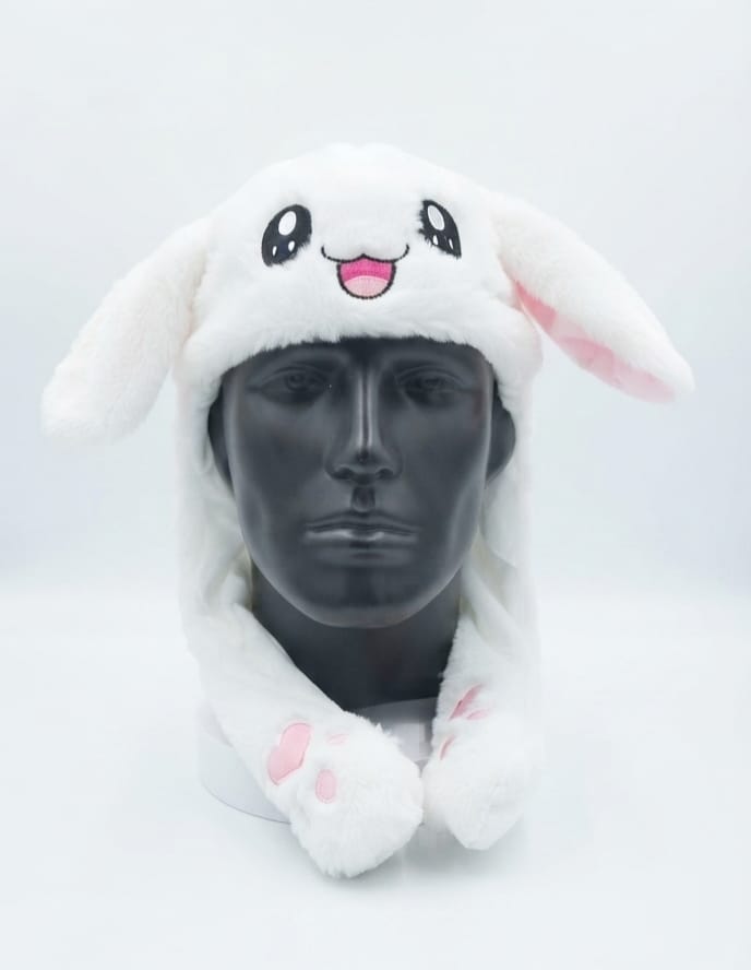 Bunny hat white