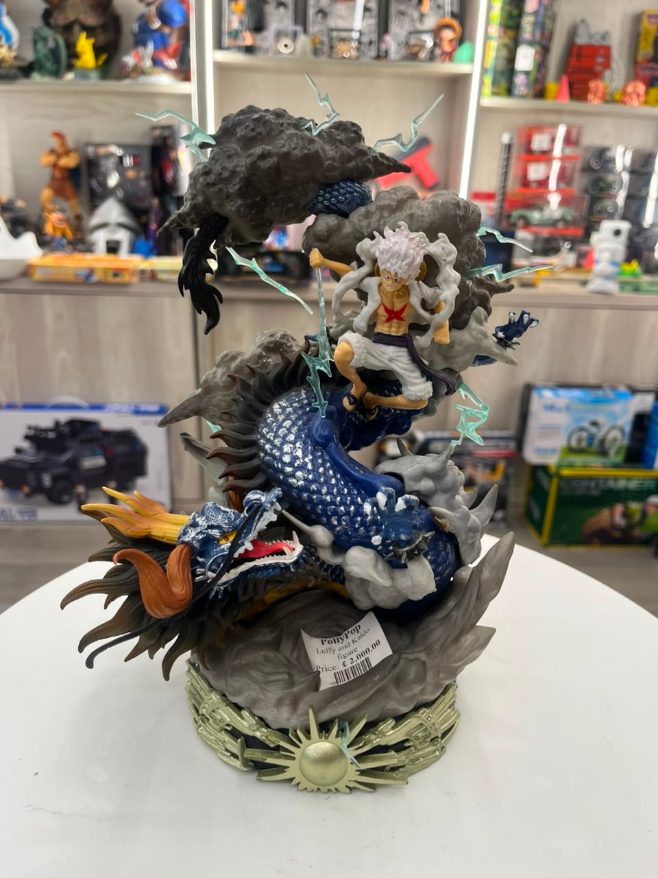 Luffy Sun God vs Kaido