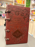 Marauder's Map Notebook - Red