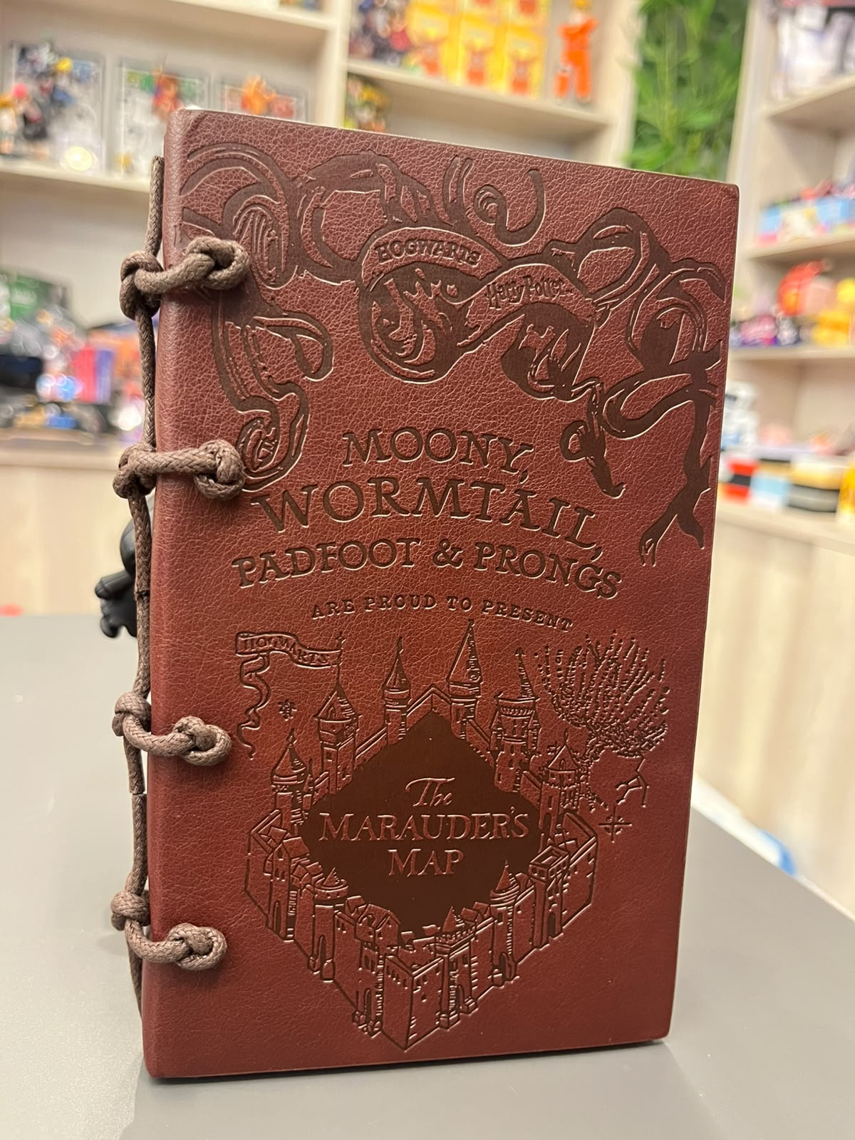 Marauder's Map Notebook - Red