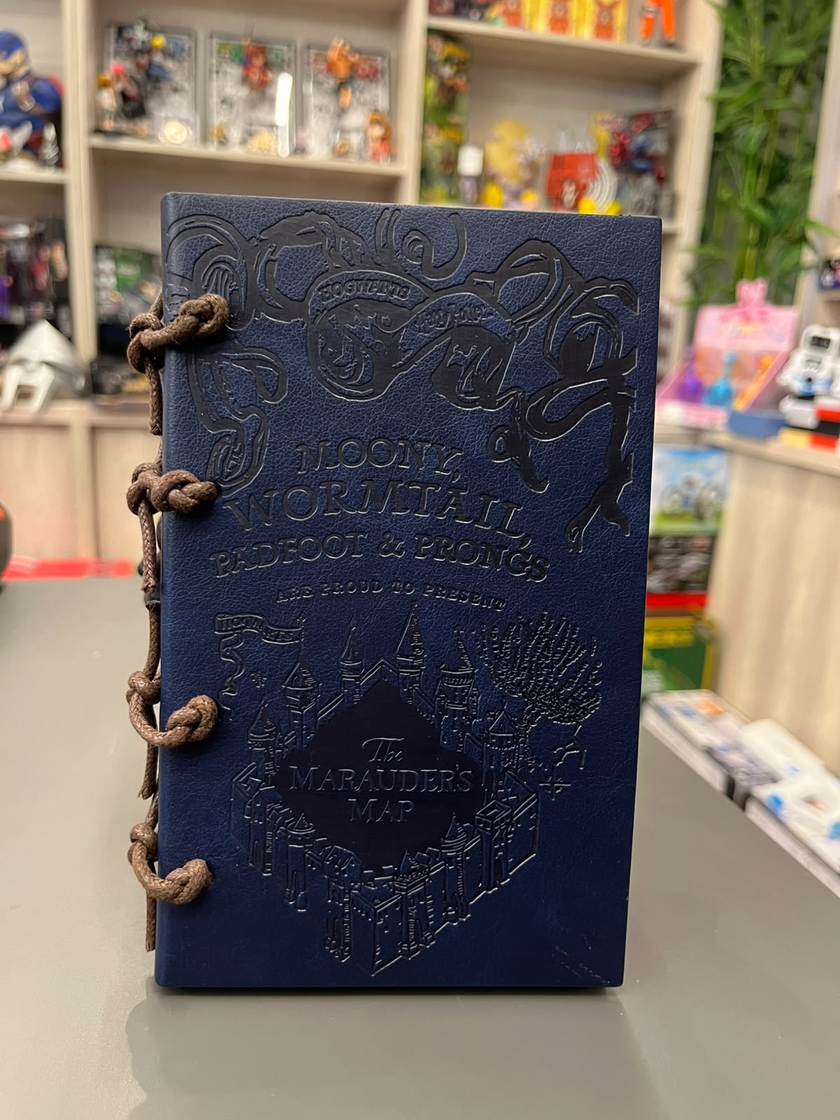 Marauder's Map Notebook - Blue