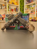 water led gun black