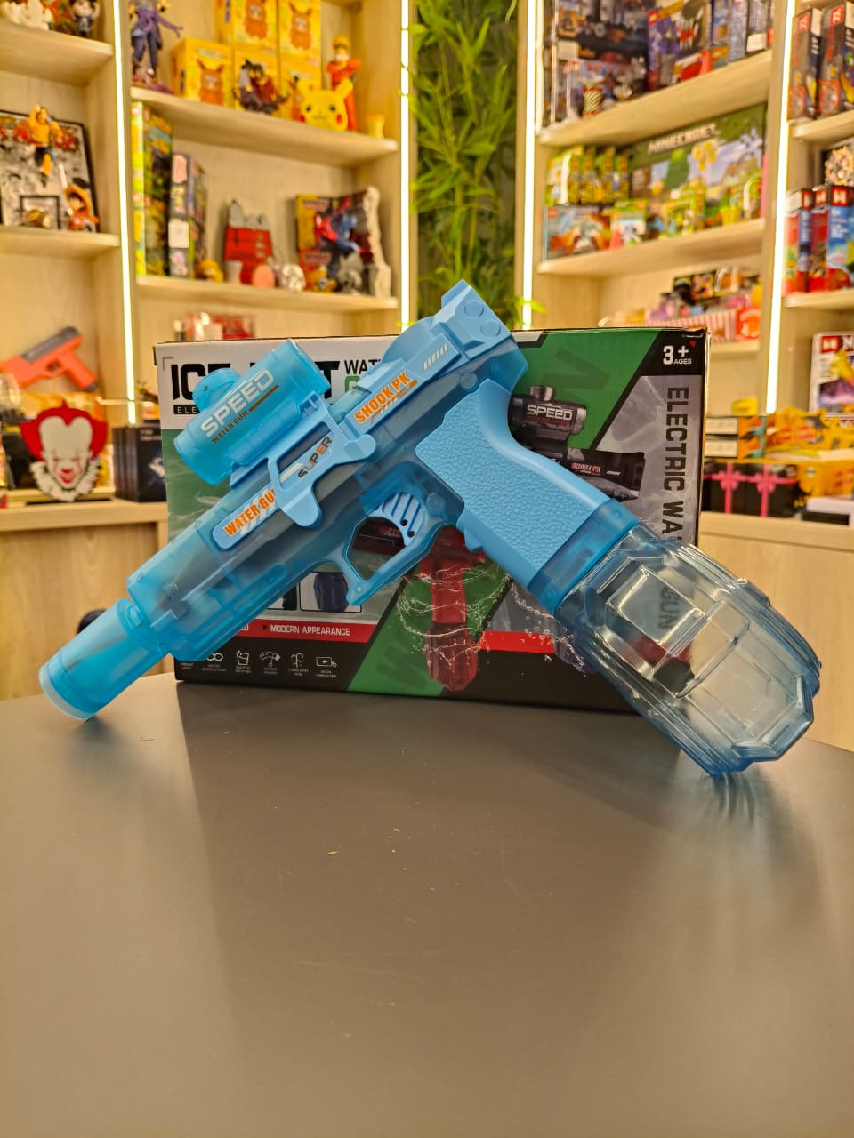 water led gun blue