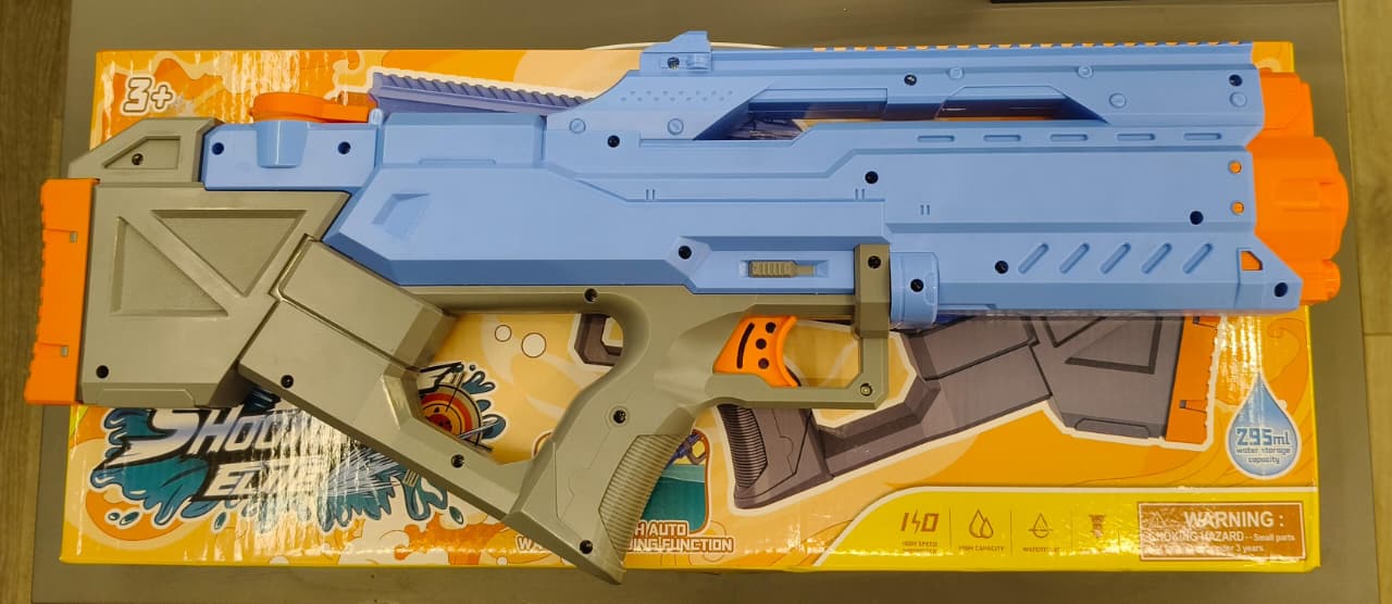 water shooting gun Blue