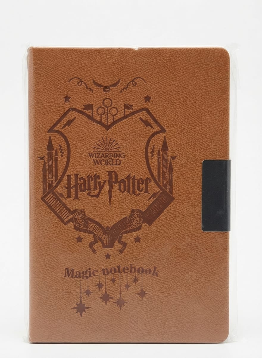 Tan Leather Magic Notebook