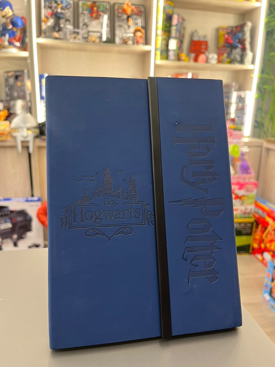 Navy Blue Hogwarts Journal