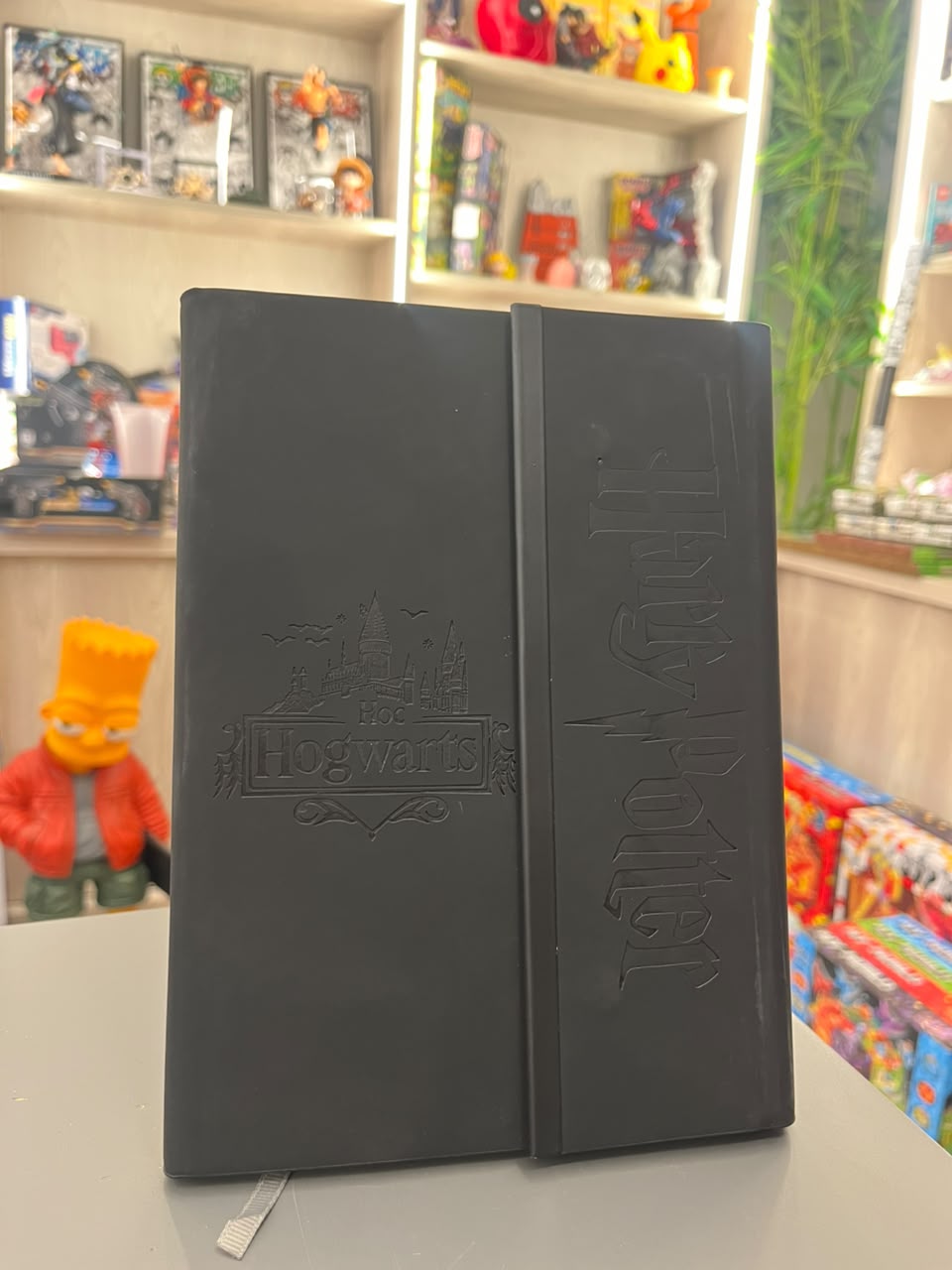 Matte Black Hogwarts Journal