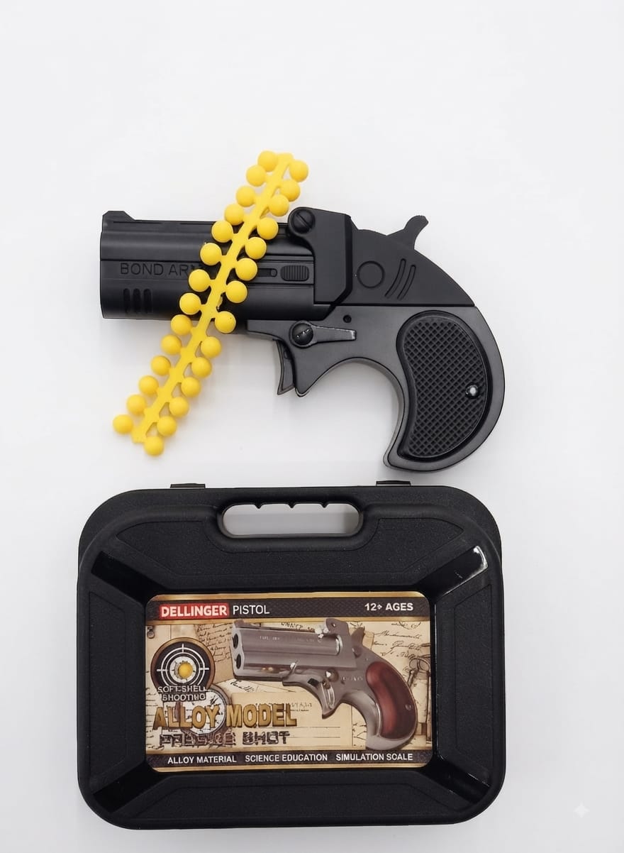 small gun yellow shot
