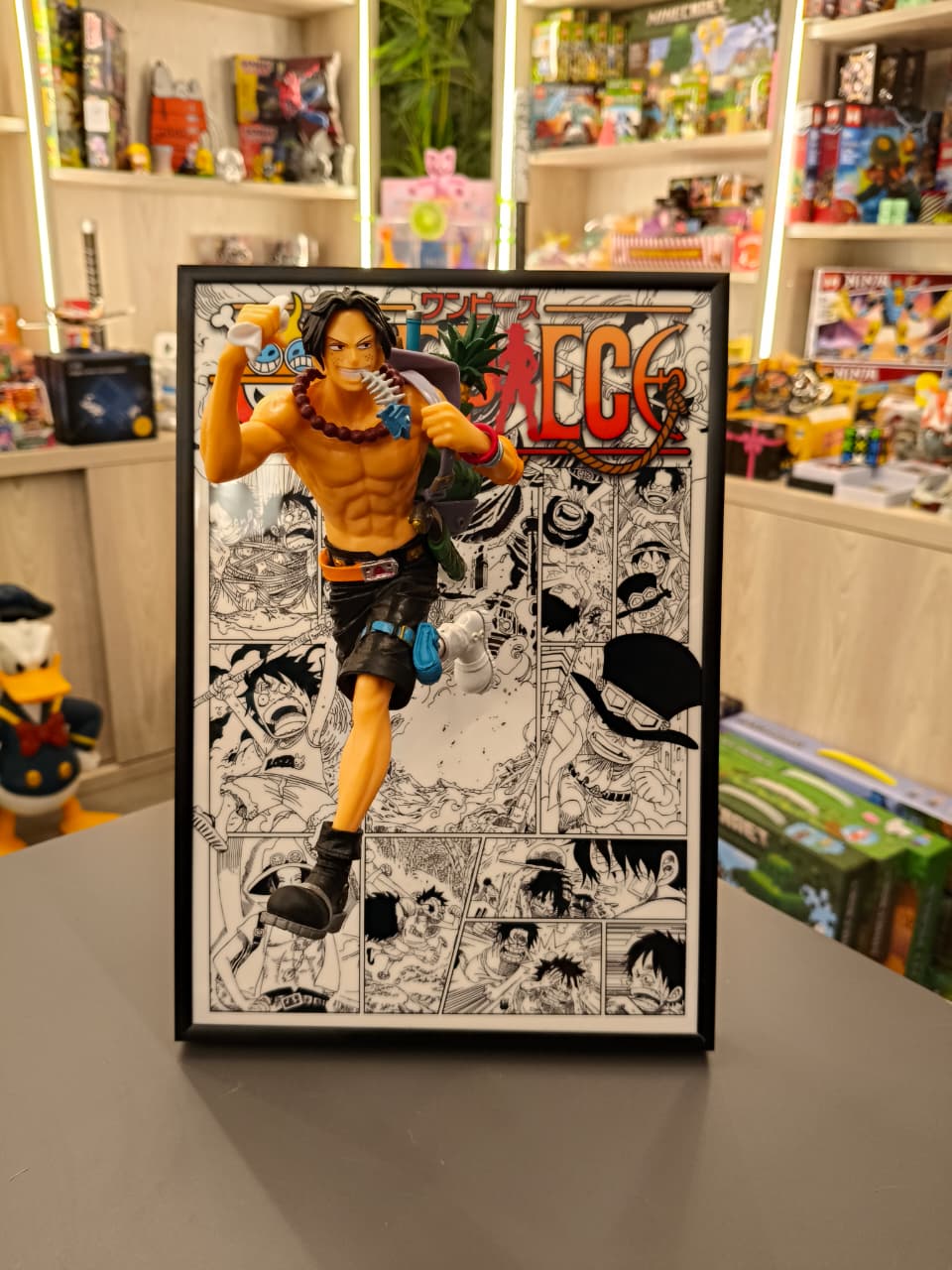 ACE one piece figure frame