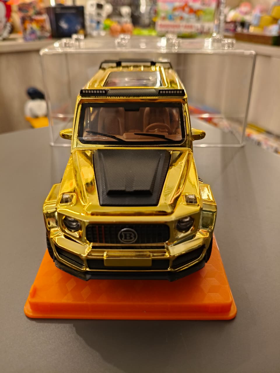Chrome Gold Brabus 800 G-Wagon Model