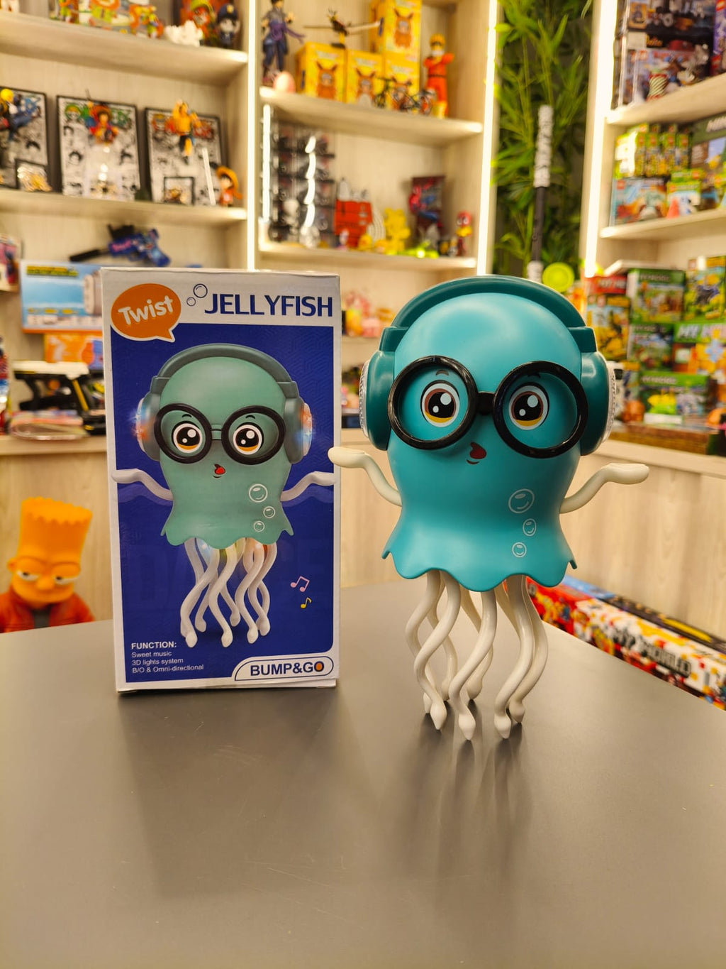 Twist Jellyfish  Turquoise