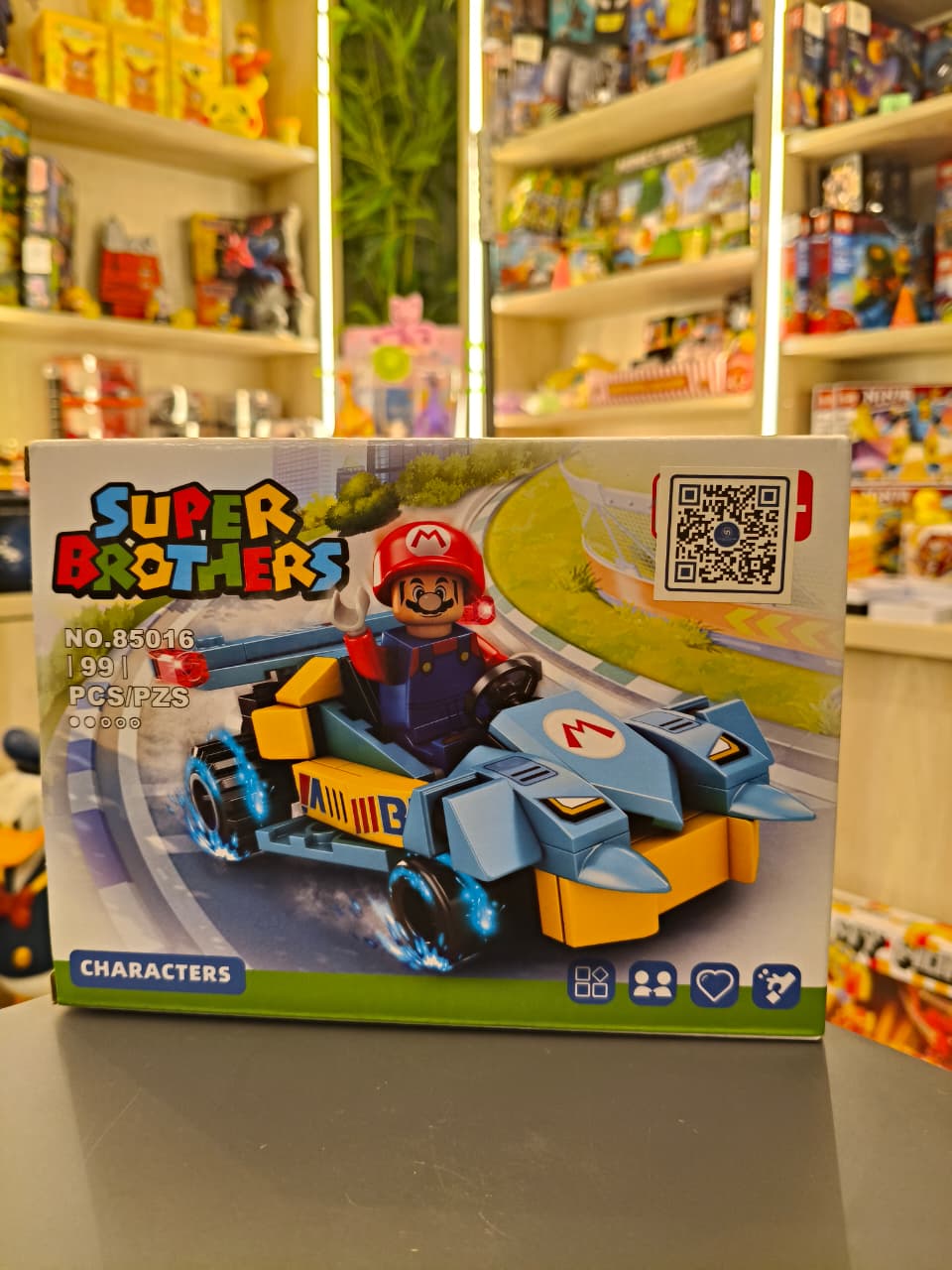 Mario Super Brothes Blue